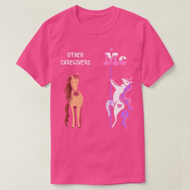 Camiseta Outras pessoas que me prestam atenção Tee Unicorn  (Frente do Design)