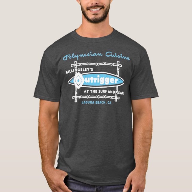 Camiseta Outrigger de Billingsley - Laguna Beach, CA (Frente)