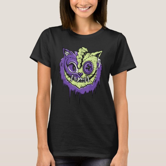 Camiseta Outro Gato Canyon Roxo 4 Combinando (Frente)