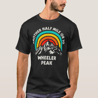 Camiseta Outro Meio Milha Ou Mais Hiking Wheeler Peak Hiker