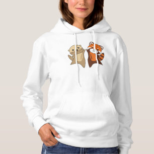 Camiseta Outros Animais Doces De Panda Vermelha Para Crianç