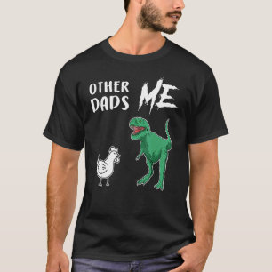 Camiseta Outros Pais Me Frango Rex Novo Pai 1º Papai