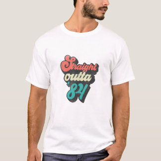 Camiseta Outta 84 Vintage Birthday