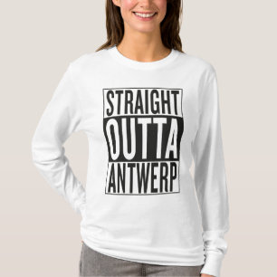 Camiseta outta reto Antuérpia