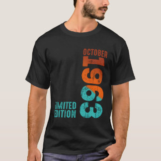 Camiseta Outubro 1963 Ano 1963 1963 1963 Desde 1963