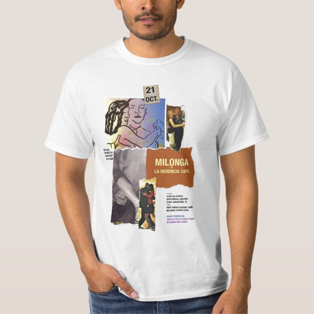 Camiseta Outubro Milonga (Frente)