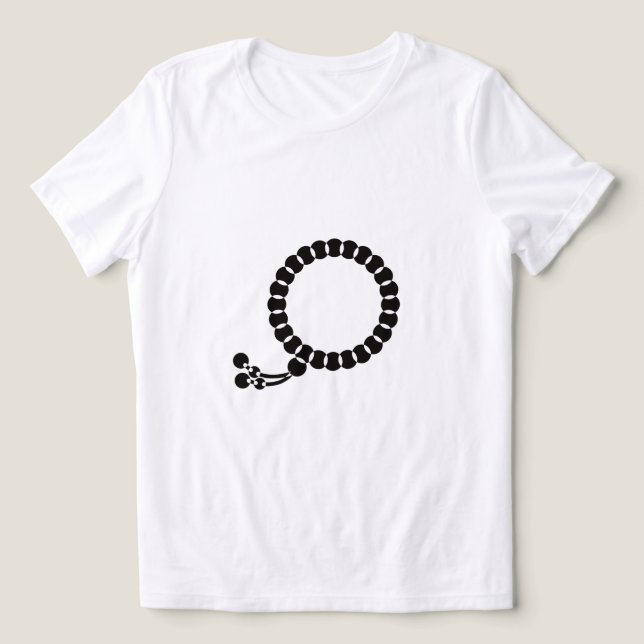 Camiseta Outubro O Mês Rosário (Design frontal)