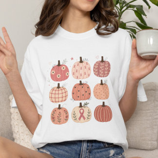 Camiseta Outubro Rosa Conscientização do Câncer de Mama Abó