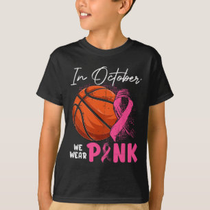 Camiseta Outubro Vestimos Bysketb de combate ao Cancer rosa