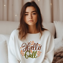 CAMISETA OUTUMN THEMN HELLO CAIU
