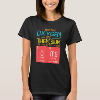 Camiseta Ouvi Dizer Que Oxigênio E Magnésio Iam Sair