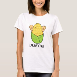 Camiseta Ouvidos De Milho Engraçados