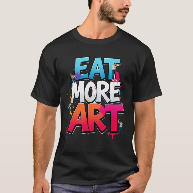 CAMISETA OUVIR MAIS ARTE (Frente)
