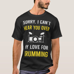 Camiseta Ouvir Você Tamborilando Tamborileiro Tambor