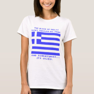 Camiseta Ouzo Grego