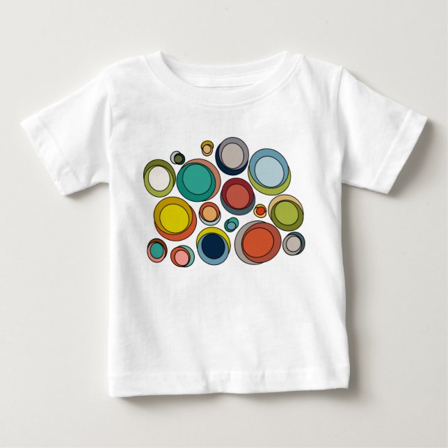 Camiseta Ovais Modernos do Século médio (Frente)