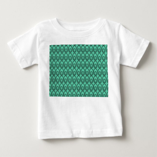 Camiseta Ovais Verdes da Casa da Moeda Repetida (Frente)