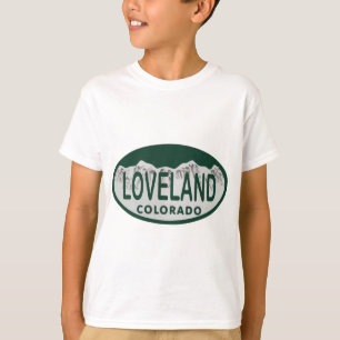 Camiseta Oval da licença de Loveland