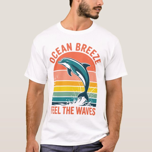 Camiseta Oval Oceano Brisa (Frente)