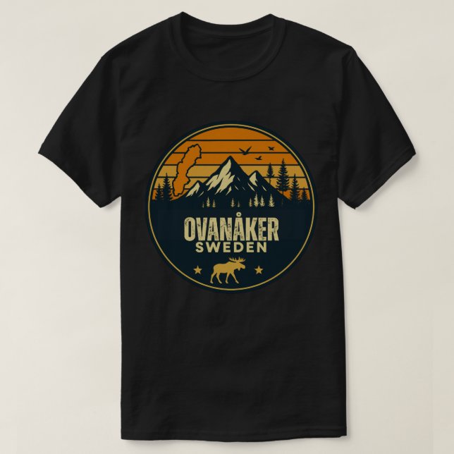 Camiseta Ovanåker, Suécia Sverige (Frente do Design)