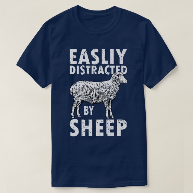 Camiseta Oveleiro Engraçado Fazedor de Ovelhas (Frente do Design)
