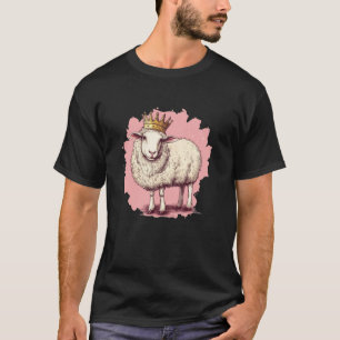 Camiseta Ovelha Coroada Traz o Riso para os Meninos da Coro