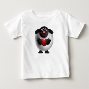 Camiseta Ovelha de coração