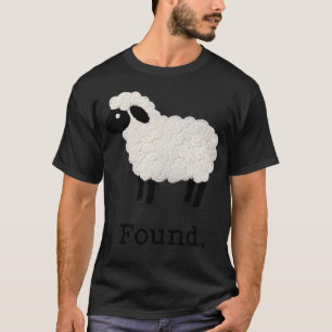 Camiseta Ovelha Encontrada Salmo 23 Fé Cristã Cordeiro