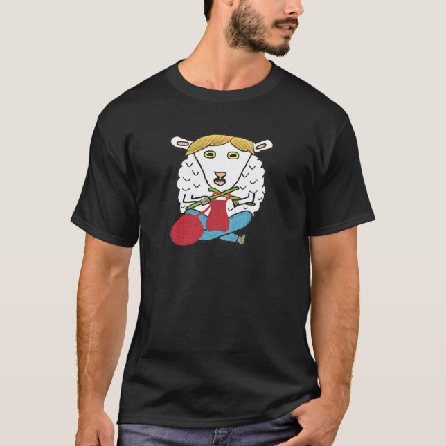 Camiseta Ovelha Engraçada (Frente)