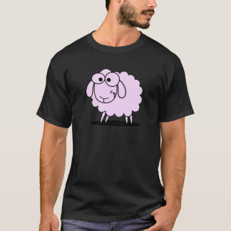 Camiseta Ovelha lavanda para crianças borrega para crianças