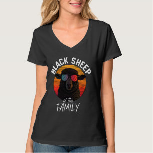 Camiseta Ovelha Negra Dizendo Engraçado À Família