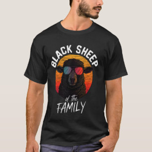 Camiseta Ovelha Negra Dizendo Engraçado À Família