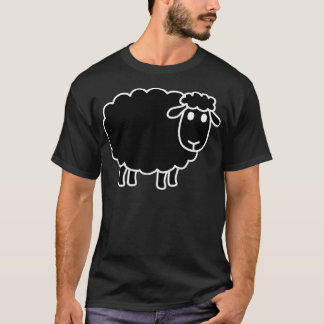 Camiseta Ovelha Negra, Engraçada, Piadas, Sarcástica