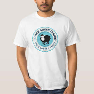 Camiseta Ovelha Negra Por Dentro - Nadar Contra a Maré