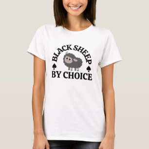 Camiseta Ovelha Negra Por Escolha Anti-Social