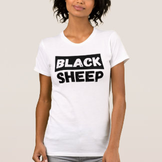 Camiseta Ovelha Negra Tipografia Negrita Entourage Arte