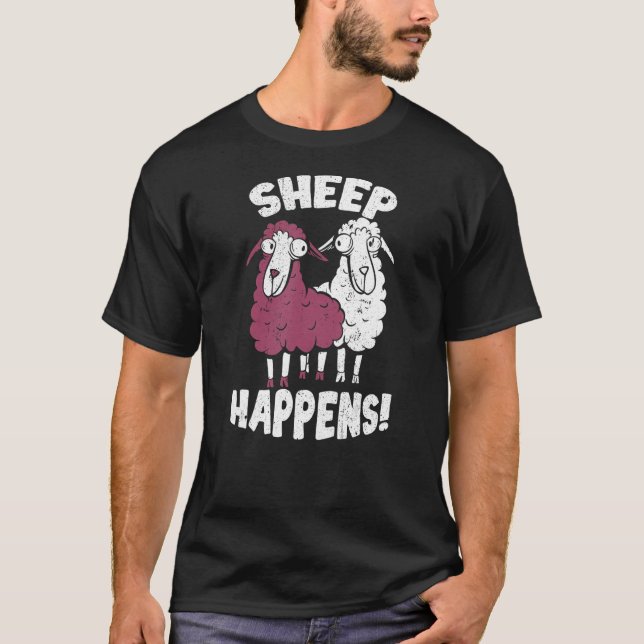 Camiseta Ovelha Pastora Acontece (Frente)