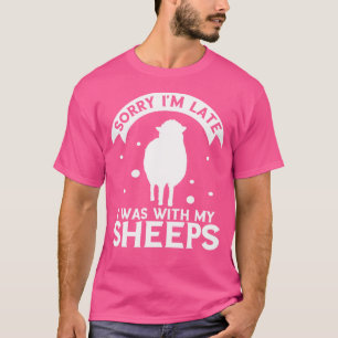 Camiseta Ovelha Que Me Desculpe Por Estar Atrasada Fazenda