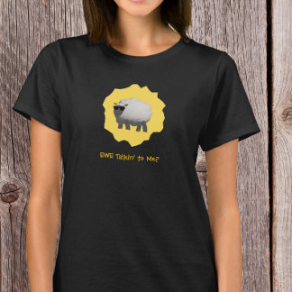 Camiseta Ovelha Sarcástica – Está Falando Comigo?