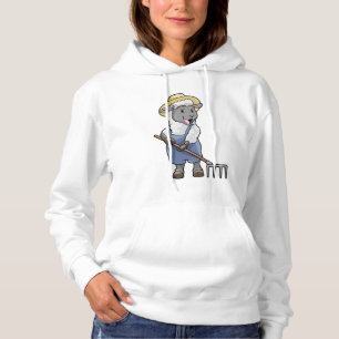 Camiseta Ovelhas como fazendeiros com Rake & Hat