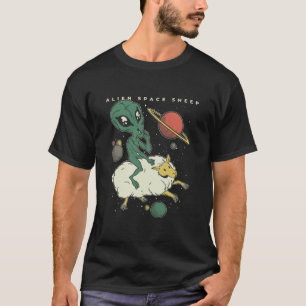Camiseta ovelhas do espaço alienígena