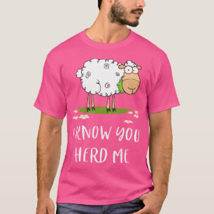 Camiseta Ovelhas Engraçadas Que Sei Que Você Me Traz Amante