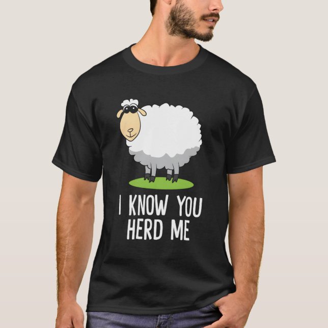 Camiseta Ovelhas Eu Sei Que Você Me Traz Ovinos (Frente)