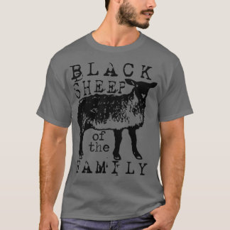 Camiseta Ovelhas Negras, Orgulhosas, Desviadas, Da Família