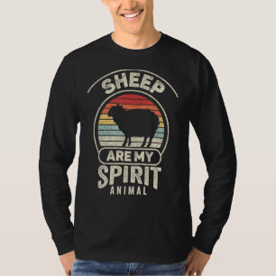 Camiseta Ovelhas Retro São Minha Ovelha Espirituosa