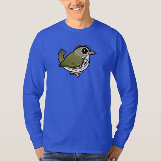 Camiseta Ovenbird de Birdorable (Frente)