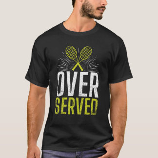 Camiseta Over Served Tennis