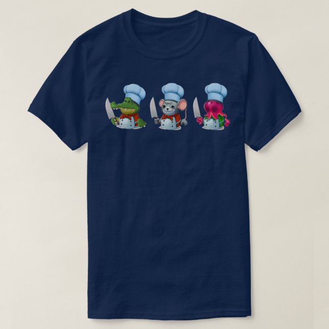 Camiseta OVERCOOKED chef  (Frente do Design)