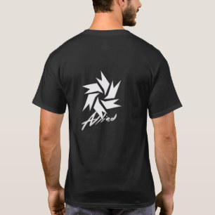 Camiseta Oversized Streetwear Allied   Logo Minima
