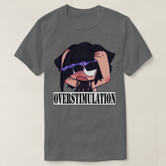 Camiseta Overstimulação (Frente do Design)